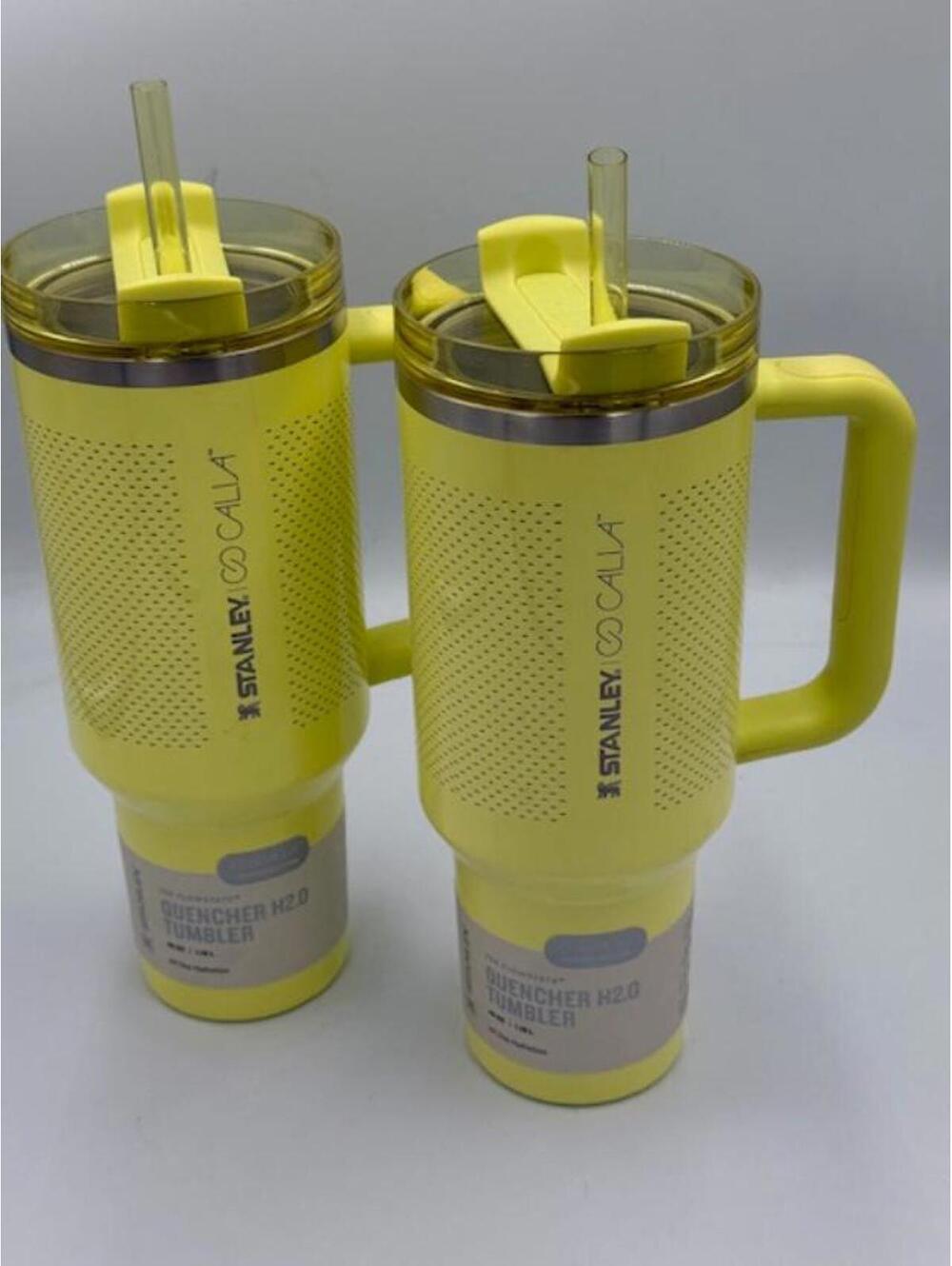 Stanley -Calia 40oz Quencher H2.0 FlowState Tumbler's Yellow